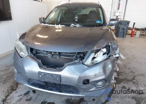 2014 Nissan Rogue Sv z USA, uszkodzony, nr VIN 5N1AT2MV4EC765467
